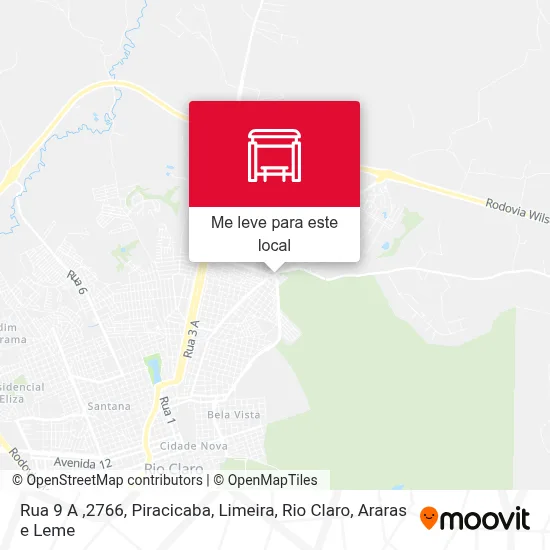 Rua 9 A ,2766 mapa