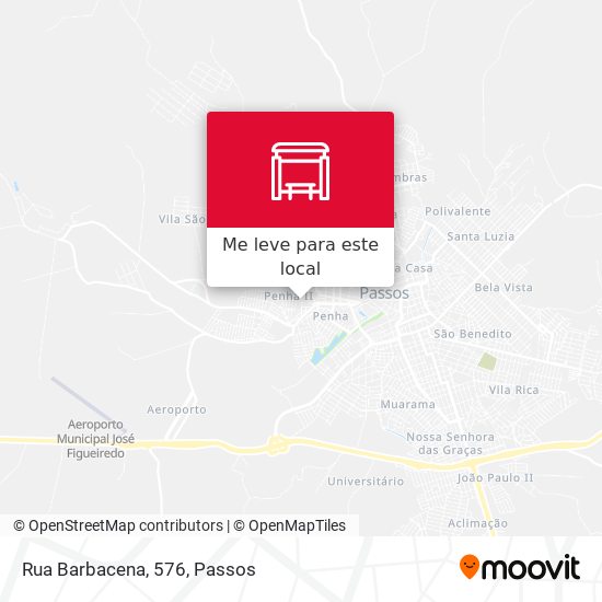 Rua Barbacena, 576 mapa
