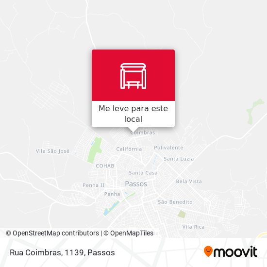Rua Coimbras, 1139 mapa