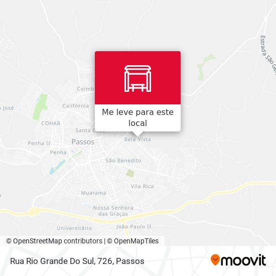 Rua Rio Grande Do Sul, 726 mapa