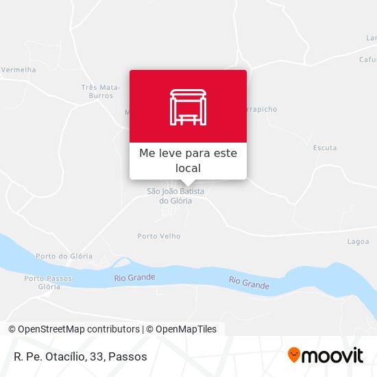 R. Pe. Otacílio, 33 mapa