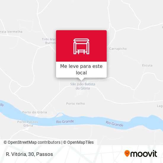 R. Vitória, 30 mapa