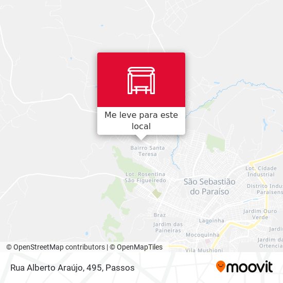 Rua Alberto Araújo, 495 mapa