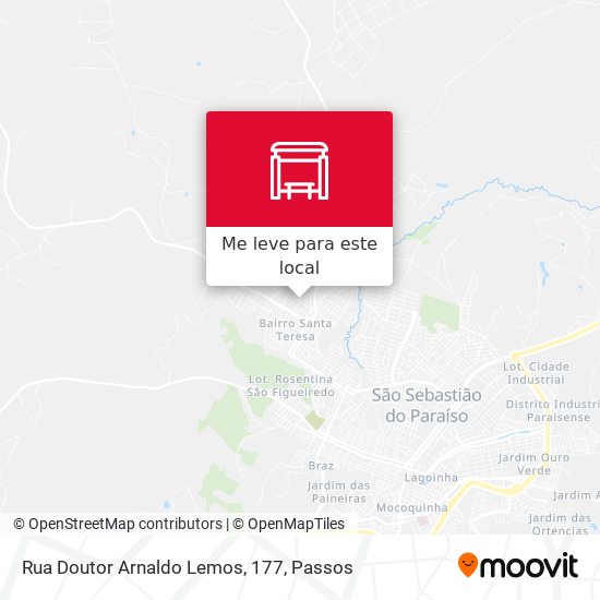 Rua Doutor Arnaldo Lemos, 177 mapa