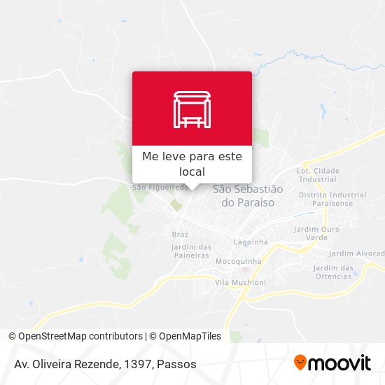 Av. Oliveira Rezende, 1397 mapa