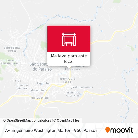 Av. Engenheiro Washington Martoni, 950 mapa