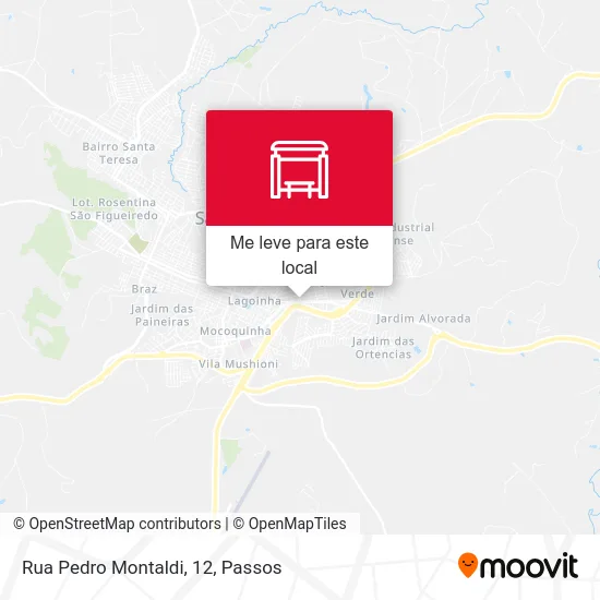 Rua Pedro Montaldi, 12 mapa