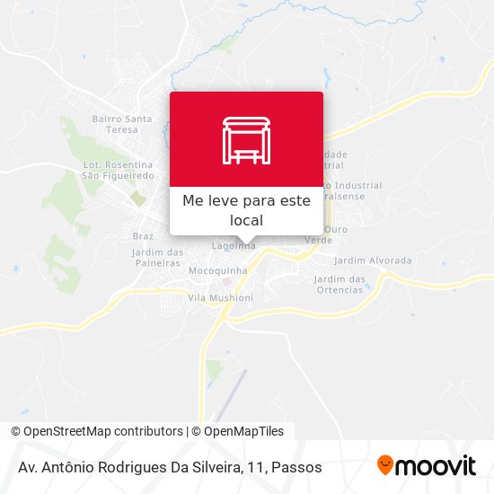 Av. Antônio Rodrigues Da Silveira, 11 mapa
