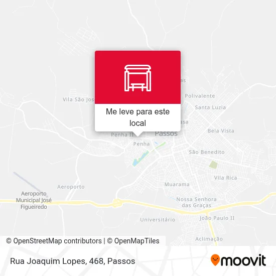 Rua Joaquim Lopes, 468 mapa