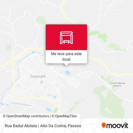 Rua Baduí Abdala | Alto Da Colina mapa