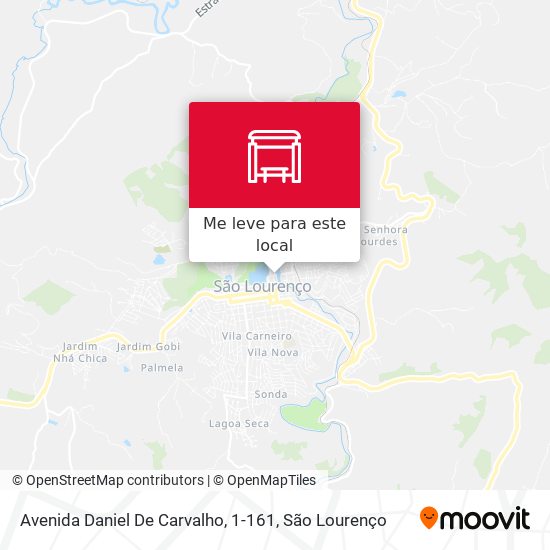 Avenida Daniel De Carvalho, 1-161 mapa
