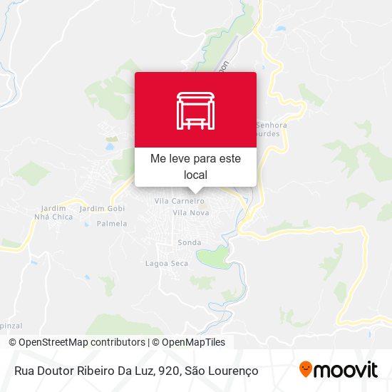 Rua Doutor Ribeiro Da Luz, 920 mapa