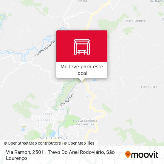 Via Ramon, 2501 | Trevo Do Anel Rodoviário mapa