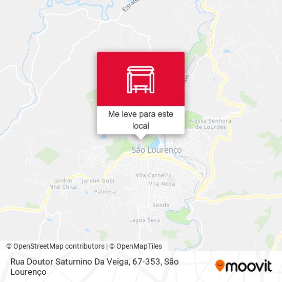 Rua Doutor Saturnino Da Veiga, 67-353 mapa