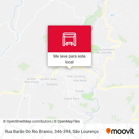 Rua Barão Do Rio Branco, 346-394 mapa