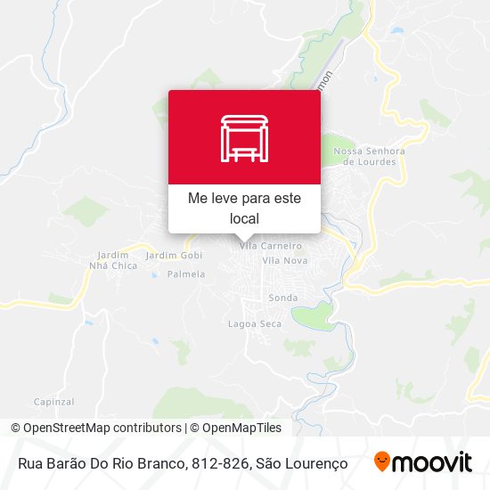 Rua Barão Do Rio Branco, 812-826 mapa