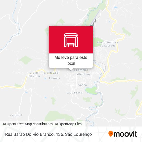 Rua Barão Do Rio Branco, 436 mapa
