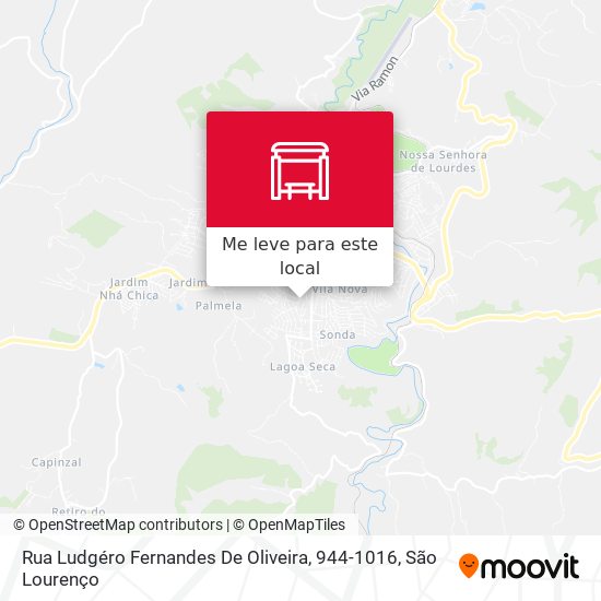 Rua Ludgéro Fernandes De Oliveira, 944-1016 mapa