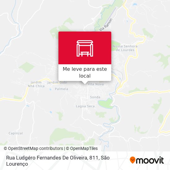 Rua Ludgéro Fernandes De Oliveira, 811 mapa