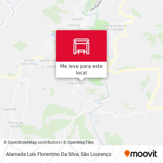 Alameda Luís Florentino Da Silva mapa