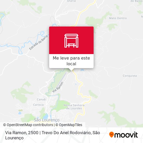 Via Ramon, 2500 | Trevo Do Anel Rodoviário mapa