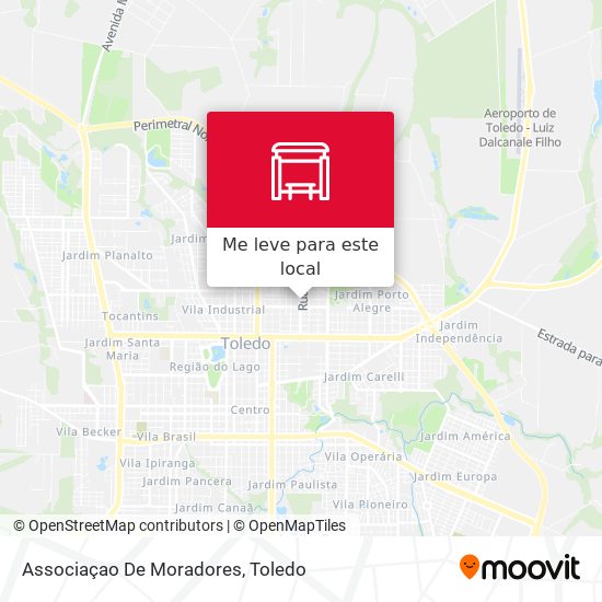 Associaçao De Moradores mapa