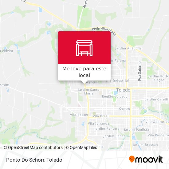 Ponto Do Schorr mapa