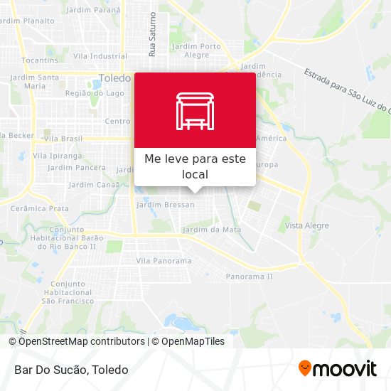 Bar Do Sucão mapa