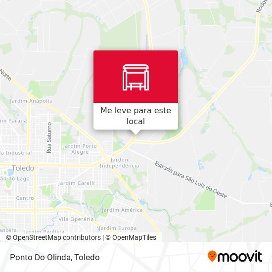 Ponto Do Olinda mapa
