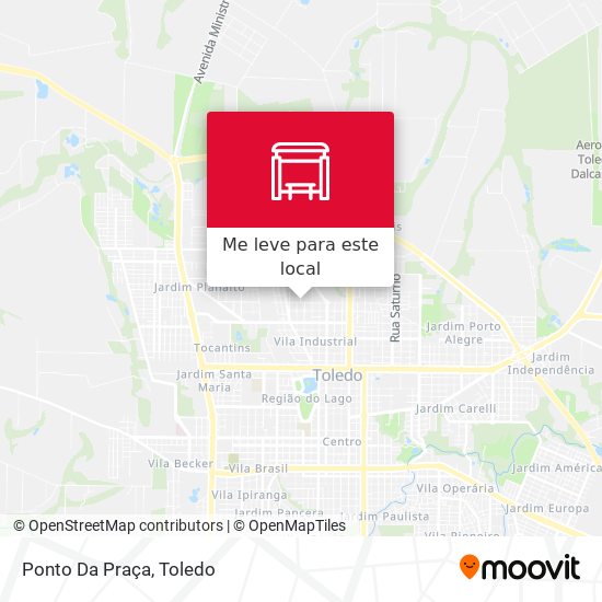 Ponto Da Praça mapa