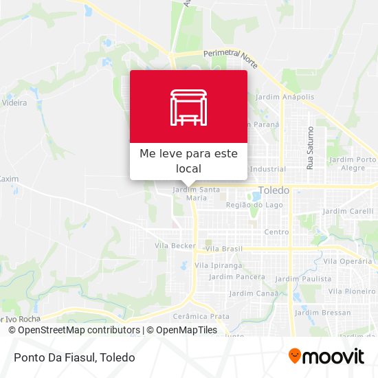 Ponto Da Fiasul mapa