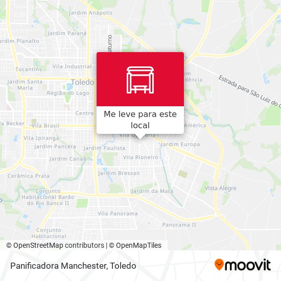 Panificadora Manchester mapa
