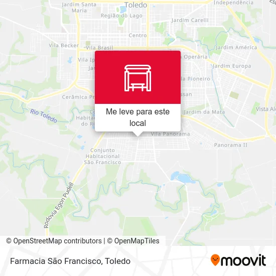 Farmacia São Francisco mapa