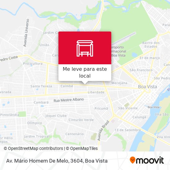Av. Mário Homem De Melo, 3604 mapa