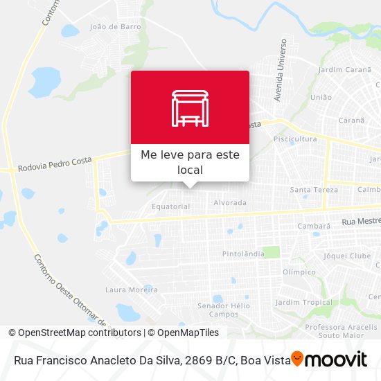 Rua Francisco Anacleto Da Silva, 2869 B / C mapa