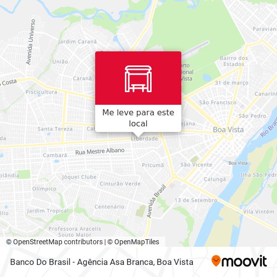 Banco Do Brasil - Agência Asa Branca mapa