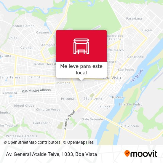 Av. General Ataíde Teive, 1033 mapa