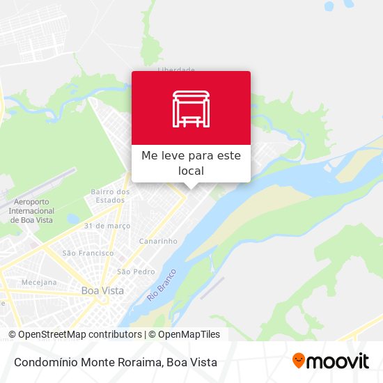 Condomínio Monte Roraima mapa