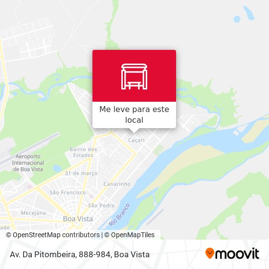 Av. Da Pitombeira, 888-984 mapa