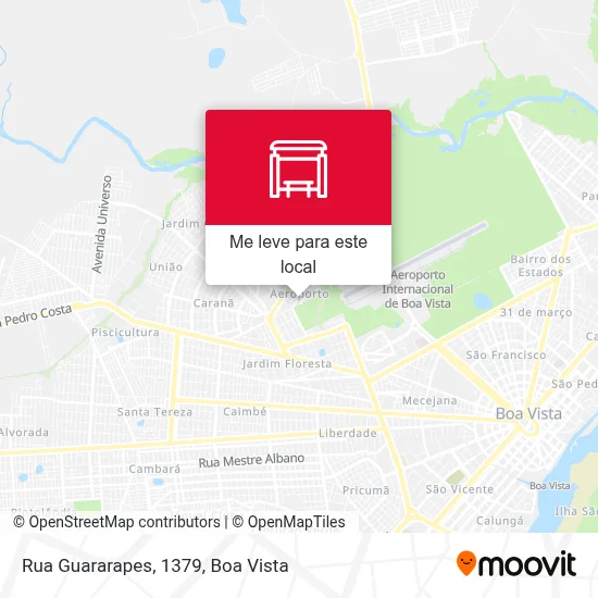 Rua Guararapes, 1379 mapa