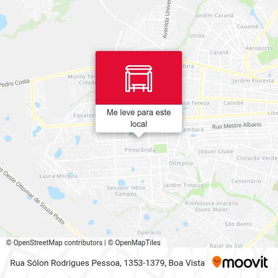 Rua Sólon Rodrigues Pessoa, 1353-1379 mapa