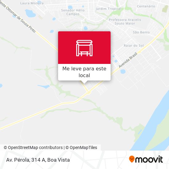 Av. Pérola, 314 A mapa