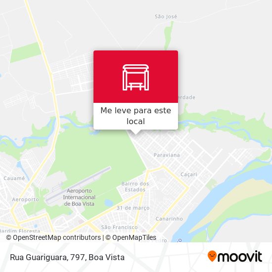 Rua Guariguara, 797 mapa