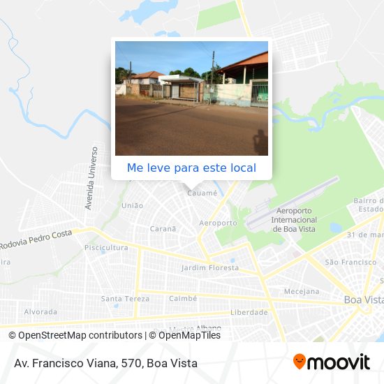 Av. Francisco Viana, 570 mapa