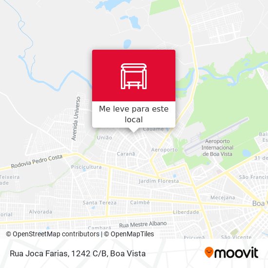 Rua Joca Farias, 1242 C/B mapa