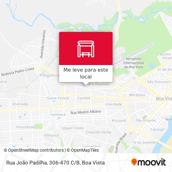 Rua João Padilha, 306-470 C/B mapa