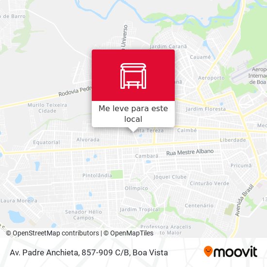 Av. Padre Anchieta, 857-909 C / B mapa