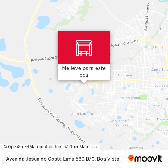 Avenida Jesualdo Costa Lima 580 B / C mapa