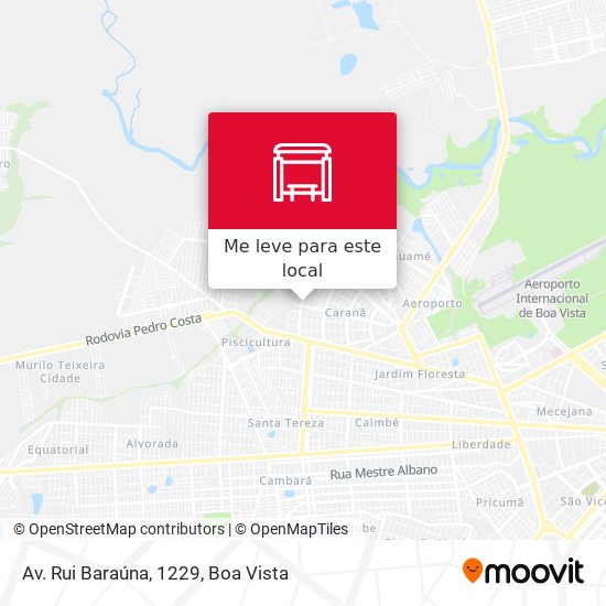 Av. Rui Baraúna, 1229 mapa