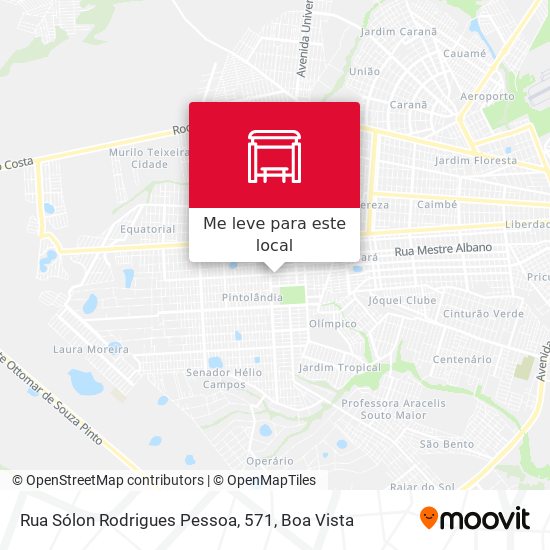 Rua Sólon Rodrigues Pessoa, 571 mapa
